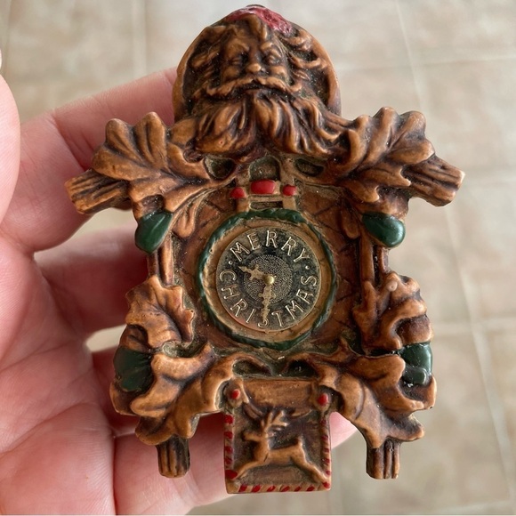 Old World Cuckoo Clock Christmas Ornament - Picture 2 of 6